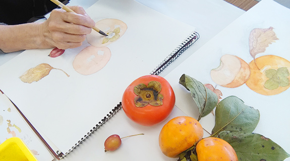 絵を描くポイントは、「楽しむこと!」